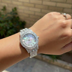 WHL Round Stone Dial Women's Watch