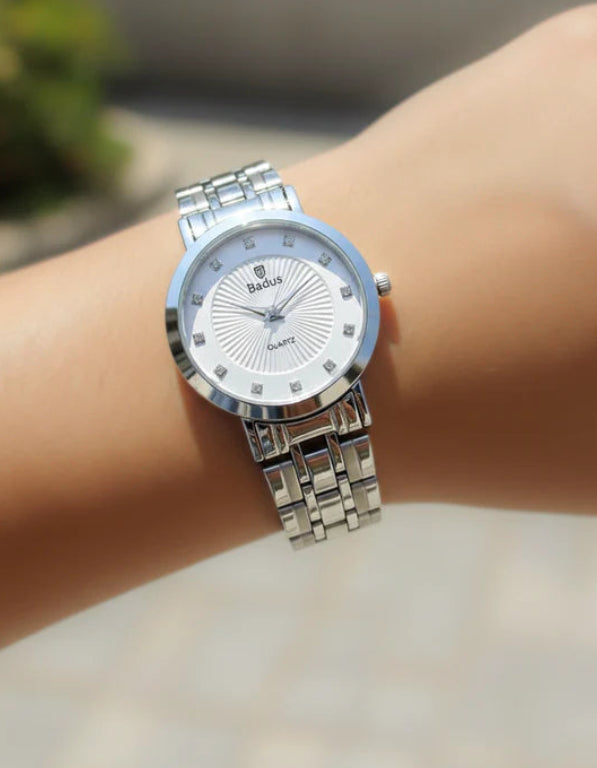 WHL Round Stone Women's Watch