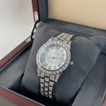 WHL Round Stone Dial Women's Watch