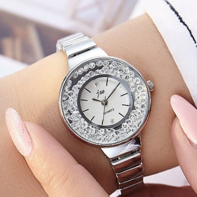 WHL Round Chain Step Women's Watch