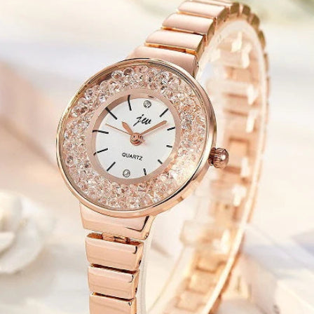 WHL Round Chain Step Women's Watch