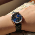WHL Round Stone Dial Women's Watch