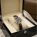 WHL Heart Dial Adjustable Bracelet Women's Watch