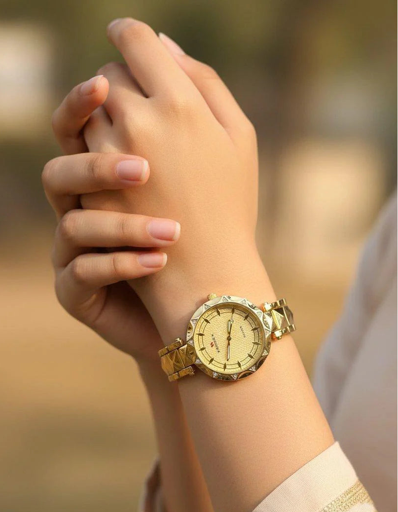 WHL Round Dial Women's Watch