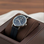 WHL Numbers Dial Magnetic Rubber Strap Women's Watch