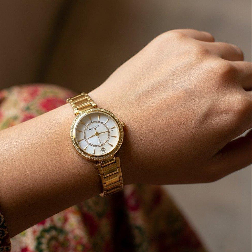 WHL Round Dial Women's Watch
