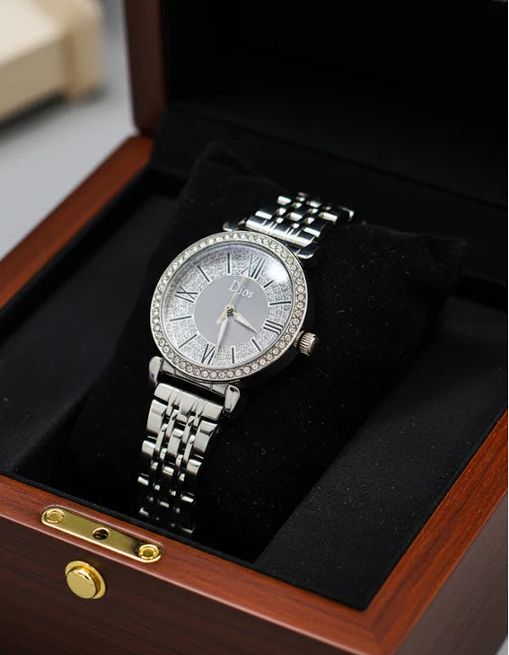 WHL Round Dial Women's Watch