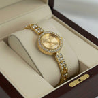 WHL Rhinestone Studded Women's Watch