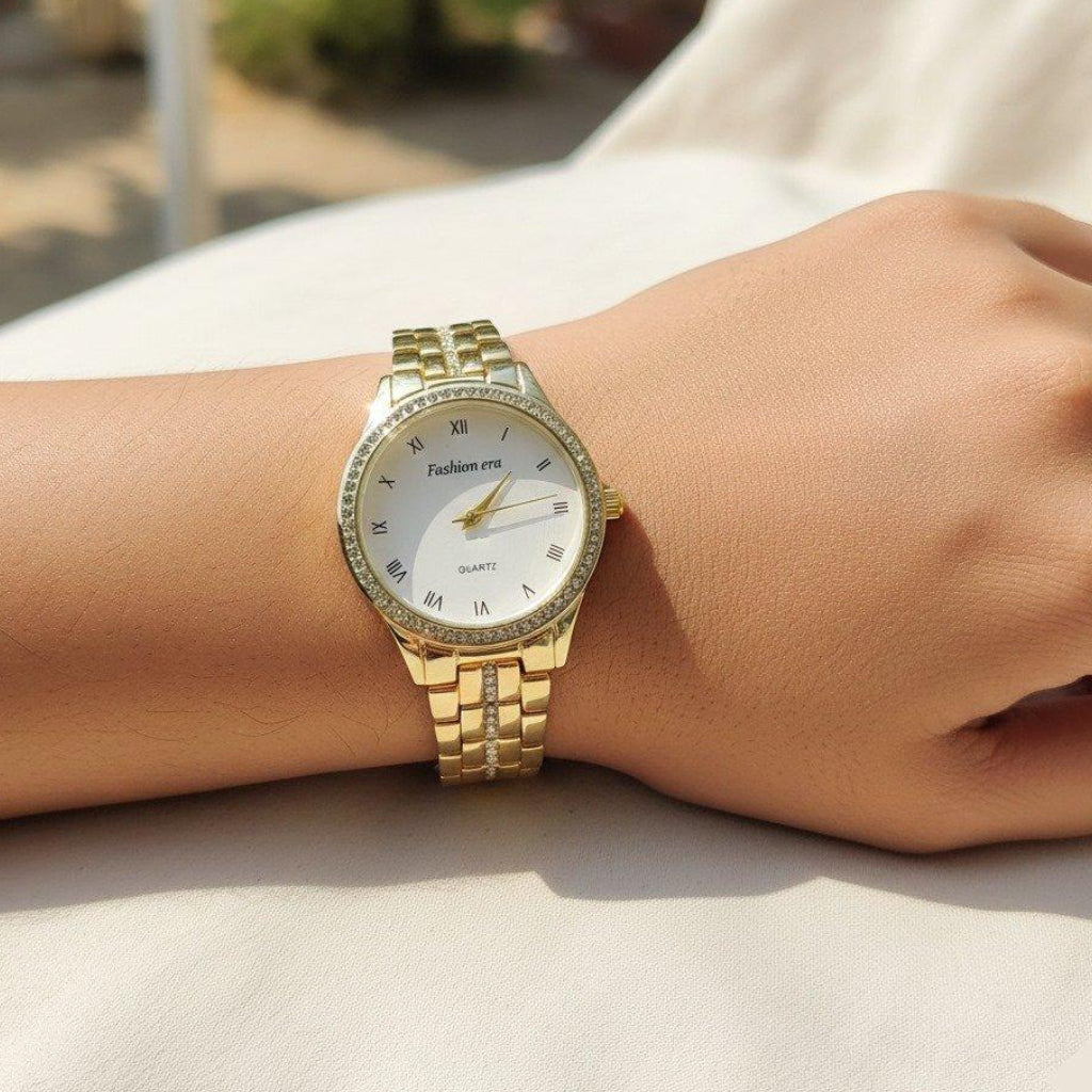 WHL Round Bezel Women's Watch