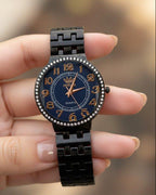 WHL Round Black Dial Women's Watch