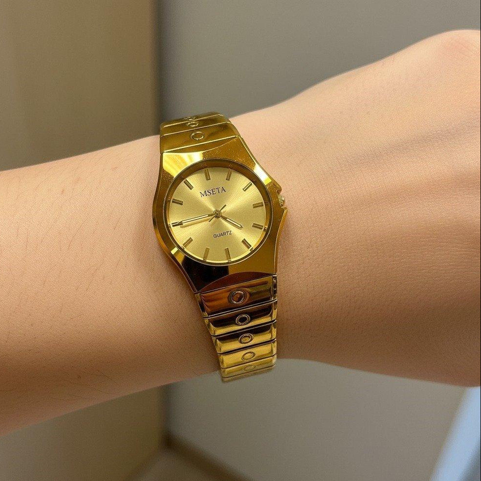 WHL Round Gold Women's Watch
