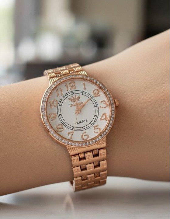 WHL Round Numbering Dial Women's Watch