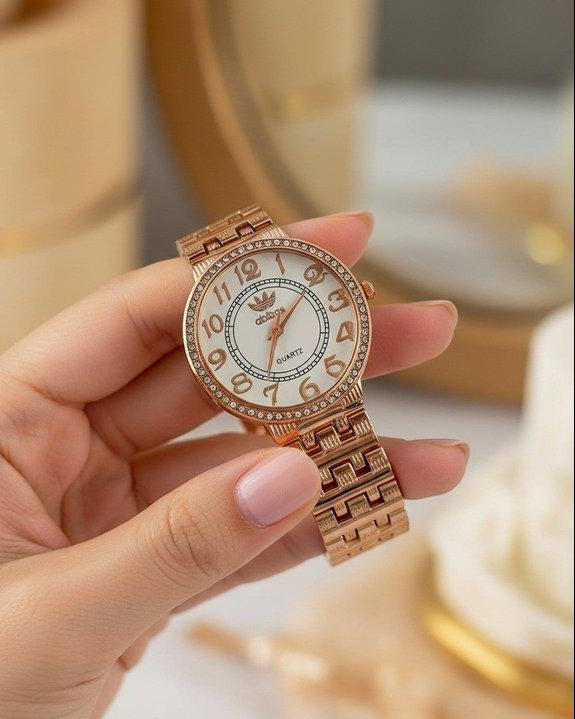 WHL Round Numbering Dial Women's Watch
