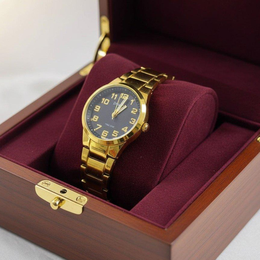 WHL Round Numbers Dial Women's Watch