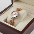 WHL Round Star Stone Chain Women's Watch