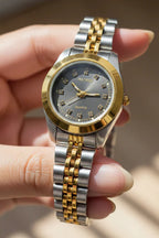 WHL Round Stone Dial Women's Watch