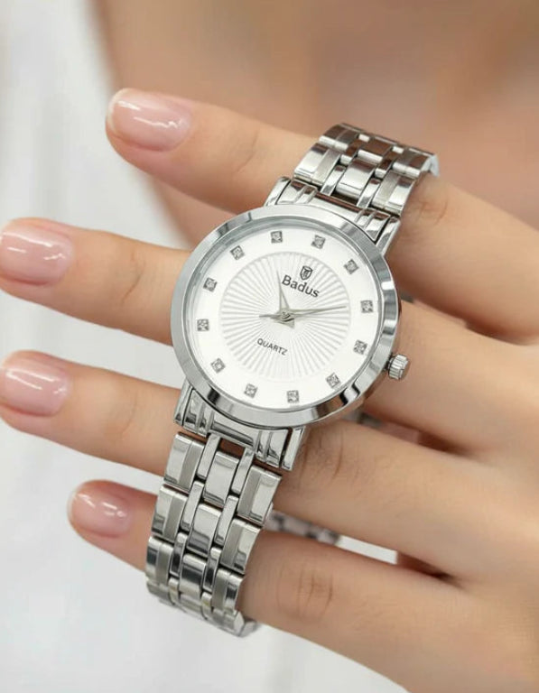 WHL Round Stone Women's Watch