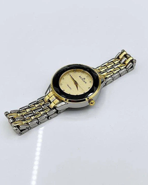 WHL Round Two Tone Women's Watch