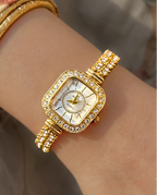 WHL Square Stone Dial Women's Watch