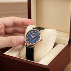 WHL Round Stone Dial Women's Watch