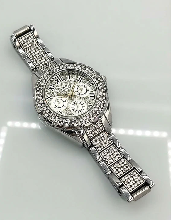 WHL Round Stone Dial Women's Watch