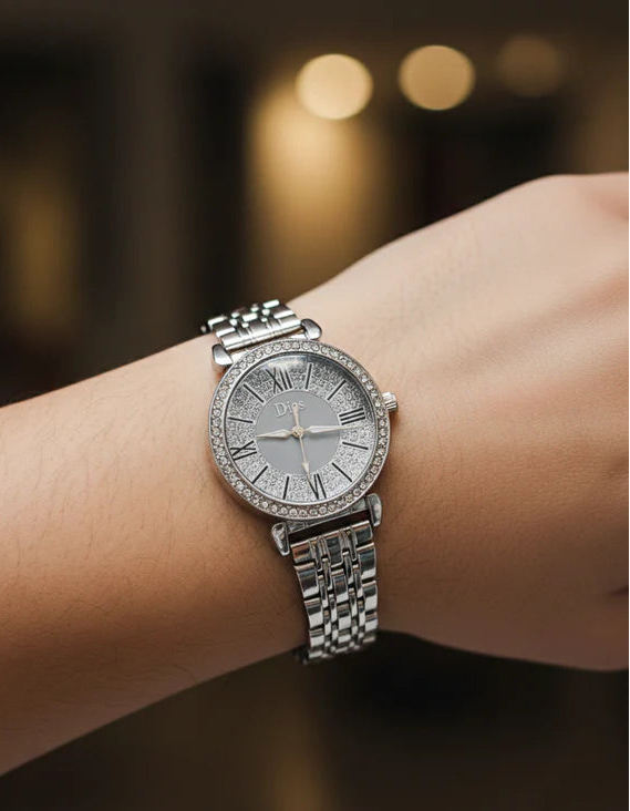 WHL Round Dial Women's Watch