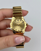 WHL Round Stone Dial Women's Watch