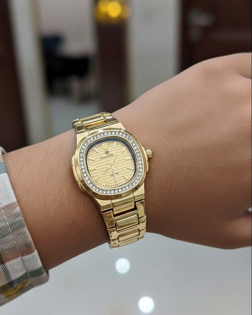 WHL Round Dial Women's Watch
